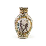 Caltagirone majolica vase