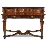 San Filippo walnut writing table