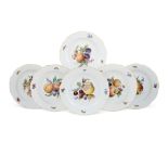 Meissen, dessert plates set (9)