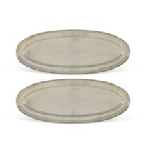 Sambonet, pair of serving trays