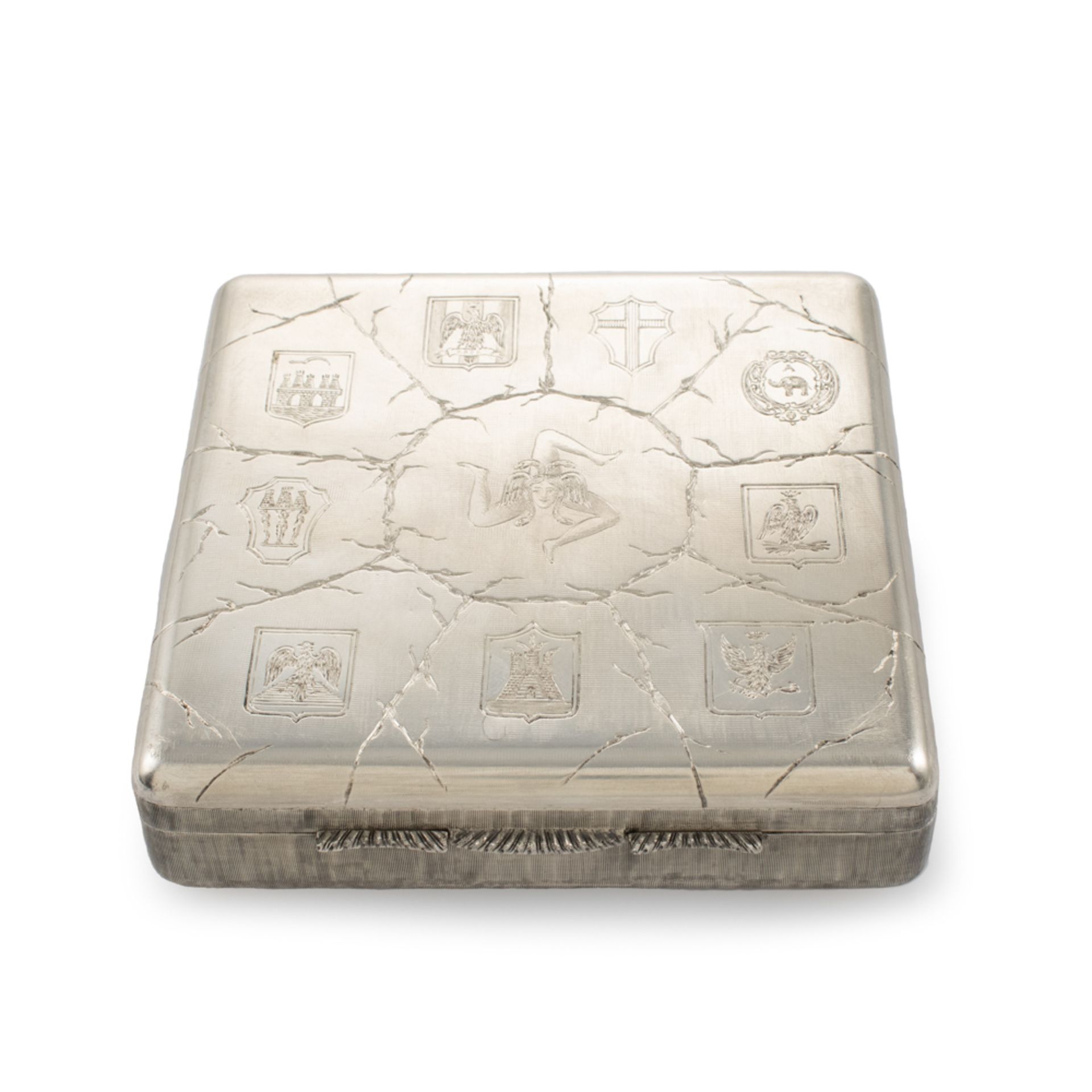 Mario Buccellati, silver squared box