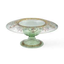 Glass stand, Vetreria Salviati & Co manufacture