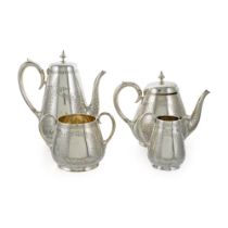 Silver tea and coffee service