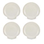 Wedgwood Etruria Nautilus Shell Plate, Barlaston, set of 12 shell shaped plates