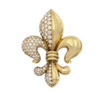 Bulgari Giglio pendant brooch