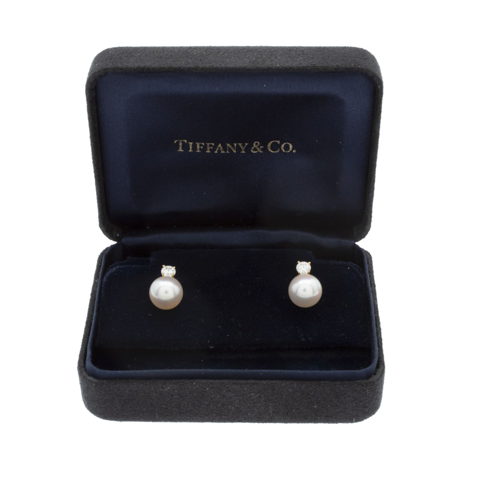 Tiffany & Co. 18kt yellow gold lobe earrings - Bild 2 aus 3