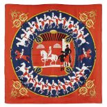 Hermes Man‚ge collection vintage scarf