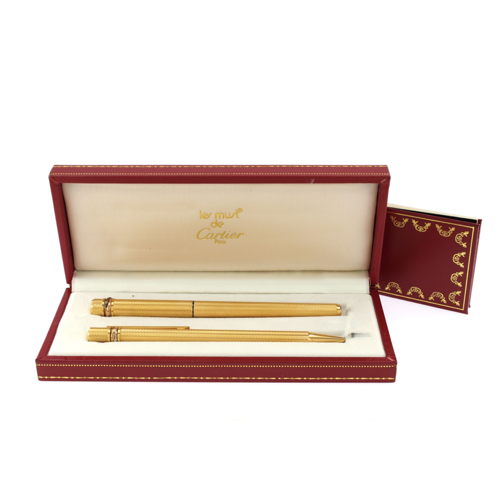 Cartier Trilogy collection fountain pen and mechanical pencil - Image 2 of 2