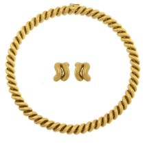 Mario Buccellati Torchon San Marco collection parure