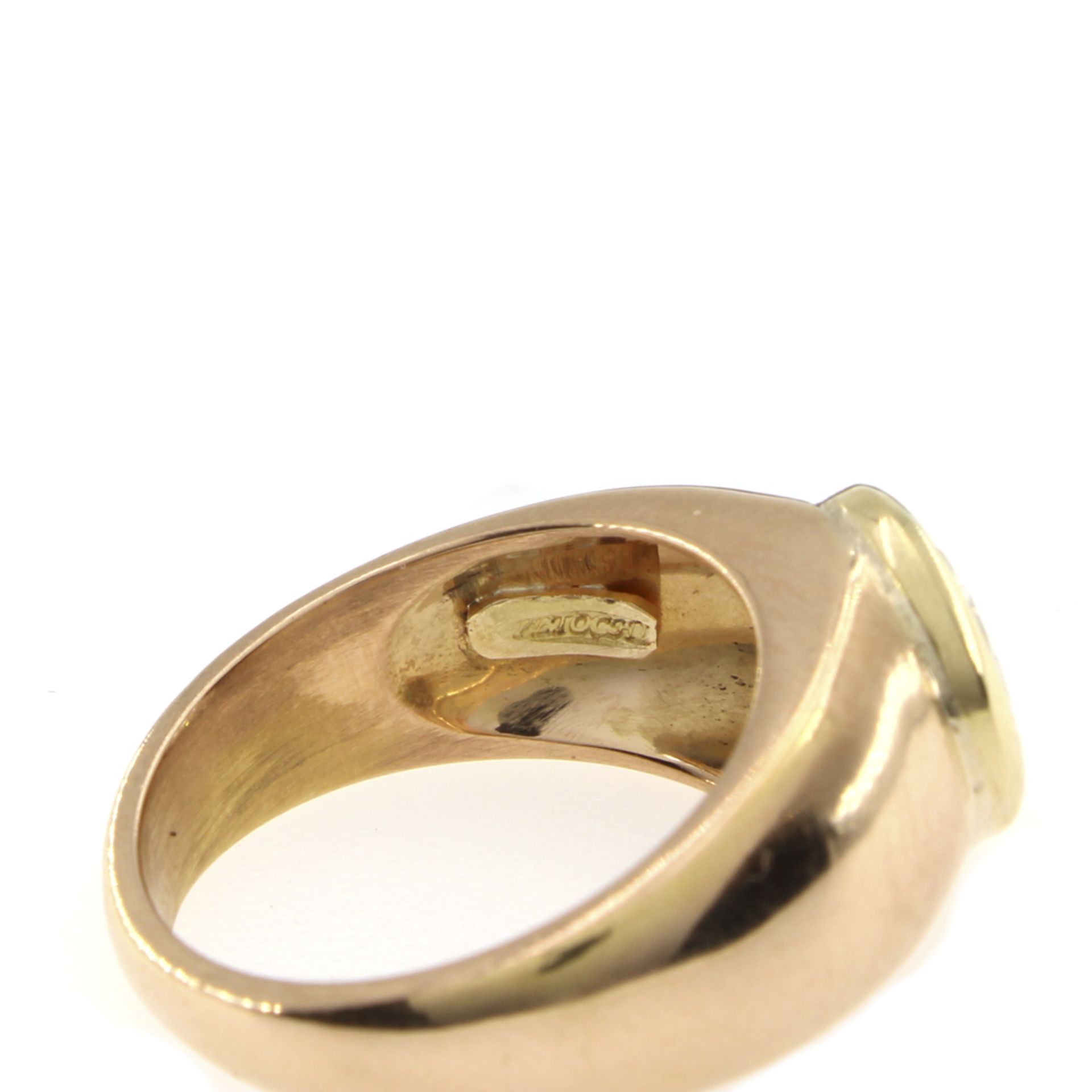 18kt rose gold ring with 1.93 ct diamond - Bild 4 aus 4