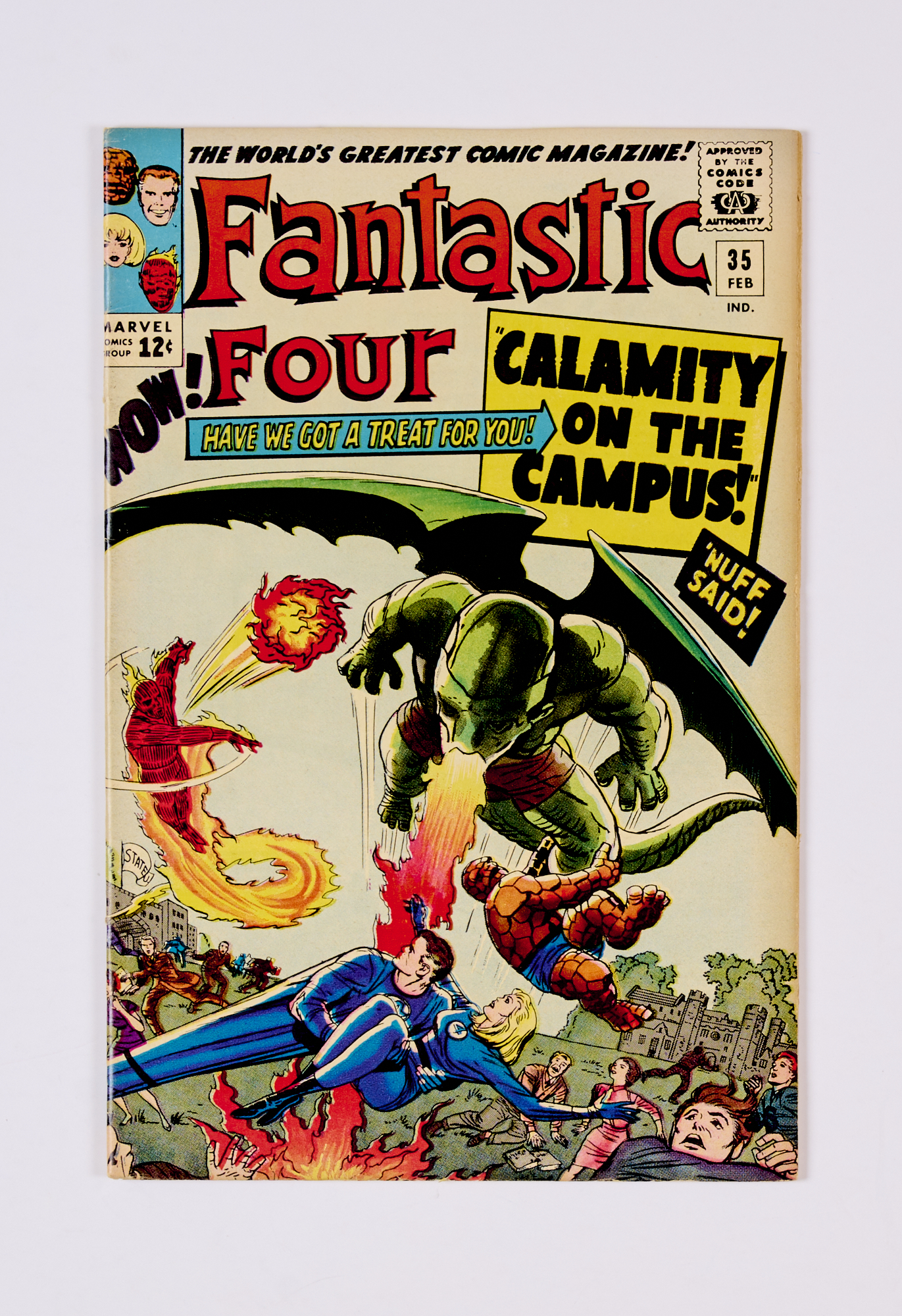 Fantastic Four 35 (1965). Cents copy, cream/light tan pages [vfn-]. No Reserve