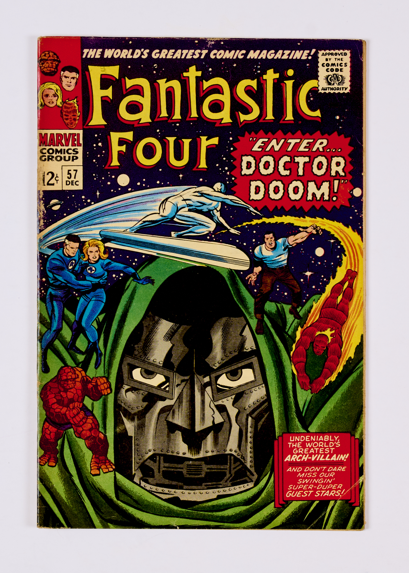 Fantastic Four 57 (1966). Cents copy [vg/fn]. No Reserve