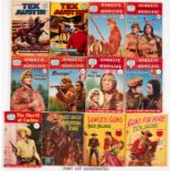 Tex Austin (1959 Millers Series) 1, 3 with Hawkeye and the Last of the Mohicans (T.V. Pictures