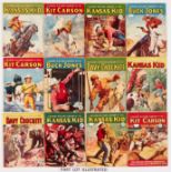 Cowboy Picture Library (1958-59) 280-282, 284-286, 288-296, 298-302. Bright covers with rust spots