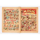 Magic Comic 66 (1940). Starring Koko the Pup with Peter Piper, and Gulliver by Dudley Watkins. 1 ins