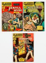 Classics Illustrated (1/6d Super De Luxe UK editions 1952-53). No 74: Mr Midshipman Easy, grubby