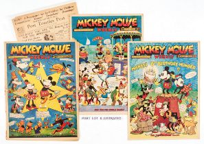 Mickey Mouse Weekly (1936-42) from Odhams Press Art Dept. files. No 1 [vg-] (with Post Toasties Post