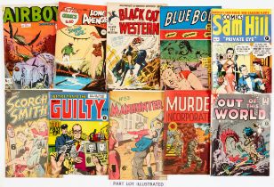 Adventure and Crime UK/Oz reprints (1950s: Jenson Book Co, Streamline, Gordon & Gotch etc) Airboy 1,