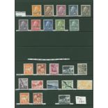 AUSTRALIAN TERRITORIES M & U collection on hagner leaves 1915-c1970 incl. Christmas Island 1958 &