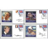 OLYMPICS collection of Benham Olympics commemorative illustrated covers (11), each signed by a