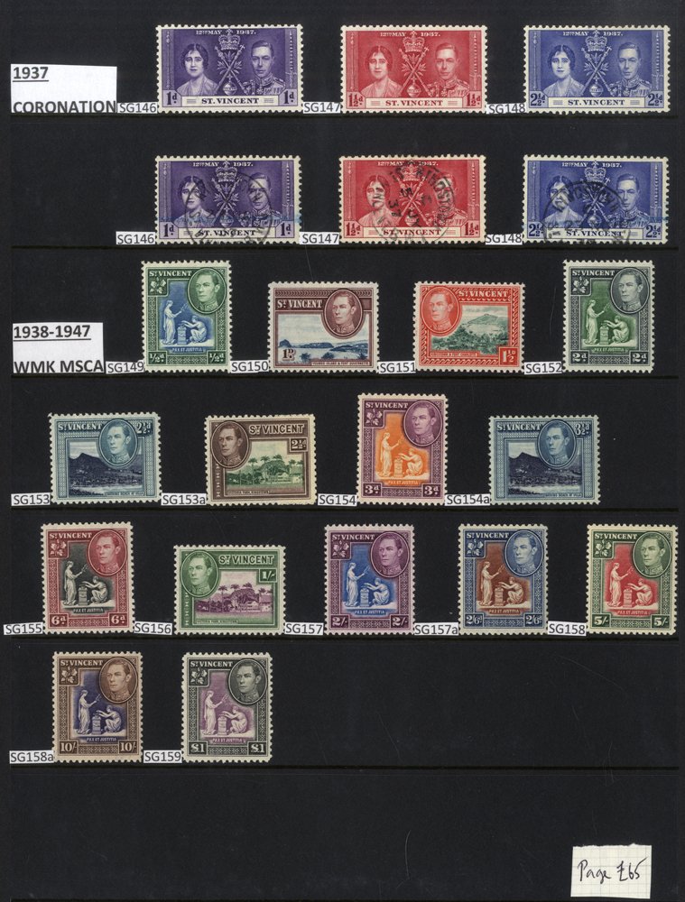 1902-70 M & U collection on hagner leaves incl. 1902 CCA to 3d M set to 2s FU, 1904-11 MCCA 1s to 5s - Image 5 of 6