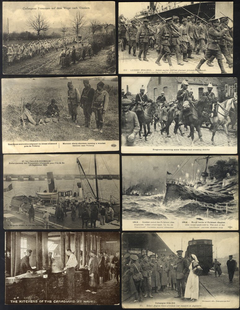 POSTCARDS in a modern album with much interest in War time, noted - hospitals, wards, nurses, Red - Image 2 of 2