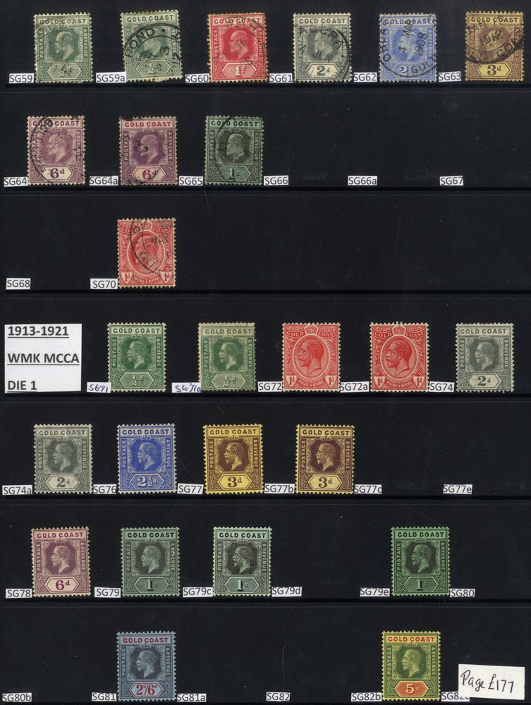 1902-53 M & U collection on hagner leaves incl. 1902 CCA to 5s M& 1s FU, 1904-06 MCCA to 2/6d M & 6d - Image 3 of 4