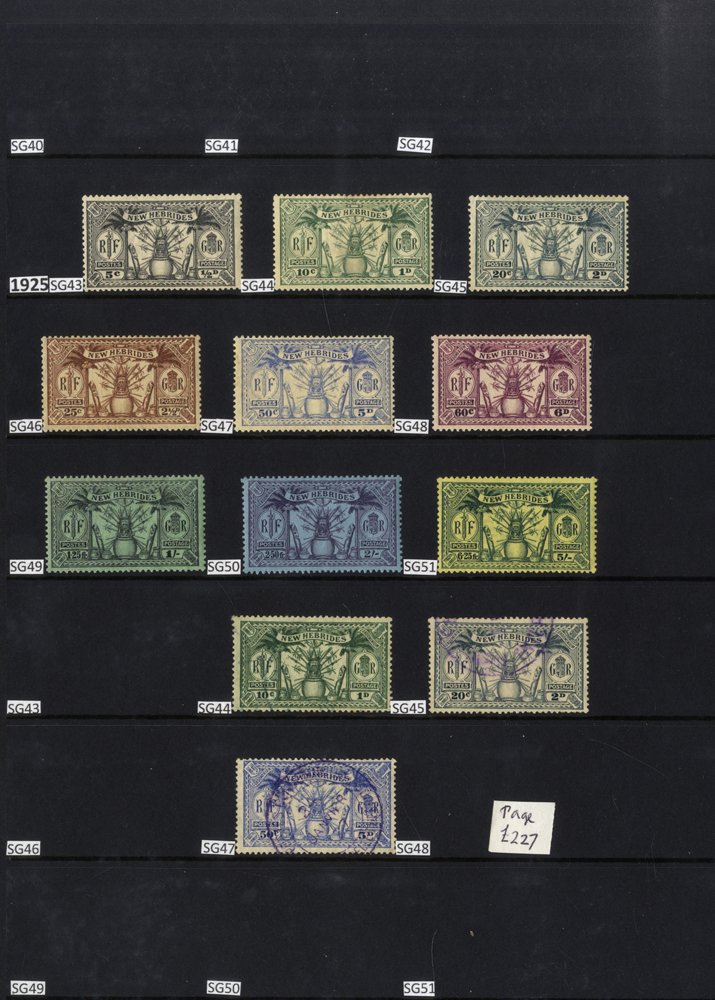 1908-68 M & U collection on hagner leaves incl. 1908 CCA 2d to 6d M, 2s VFU, 1910 to 6d M & 1s U, - Image 2 of 4