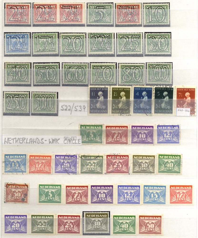 Collection on stock sheets with extensive issues to the 1920's, mostly U, the earlier incl. some - Image 4 of 5