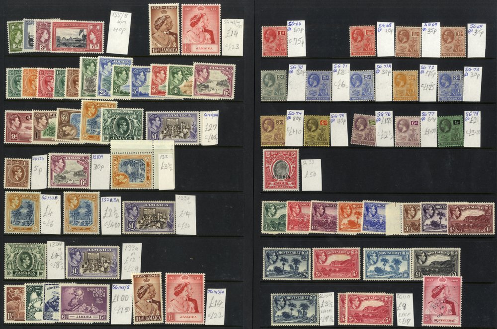 BRITISH COMMONWEALTH accumulation of various One Country ranges on Hagners up to 1970's, mostly M, - Image 2 of 3