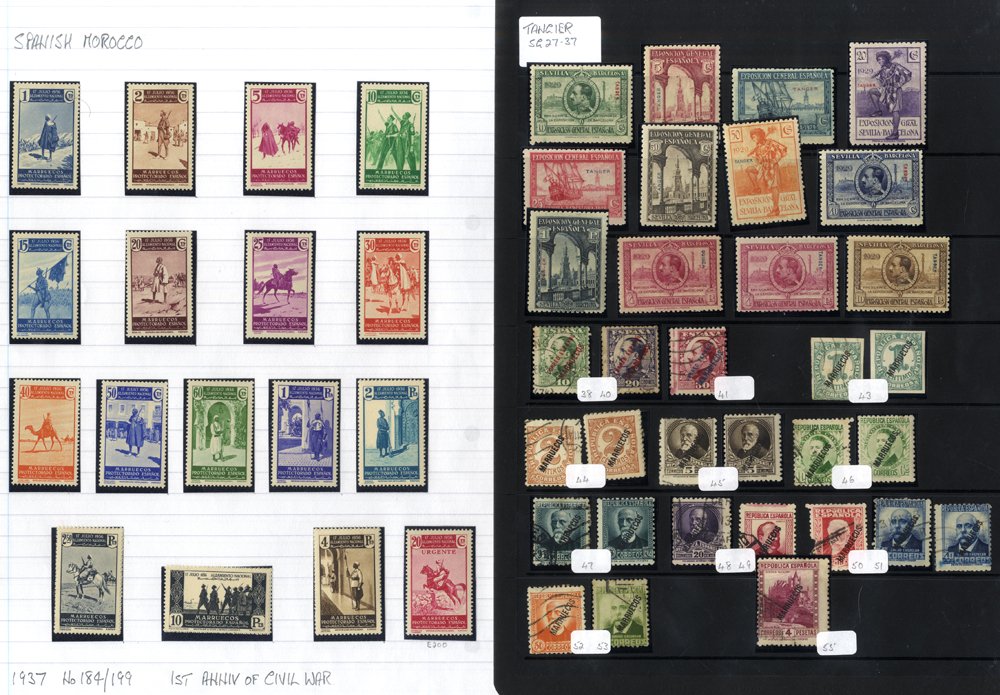 COLONIES collection on Hagners & pages in a binder with useful M (mostly) ranges from Cape Juby, - Image 2 of 3