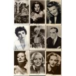 HOLLYWOOD STARS, FILM, TV ENTERTAINERS etc. collection of 1000 cards housed in three modern