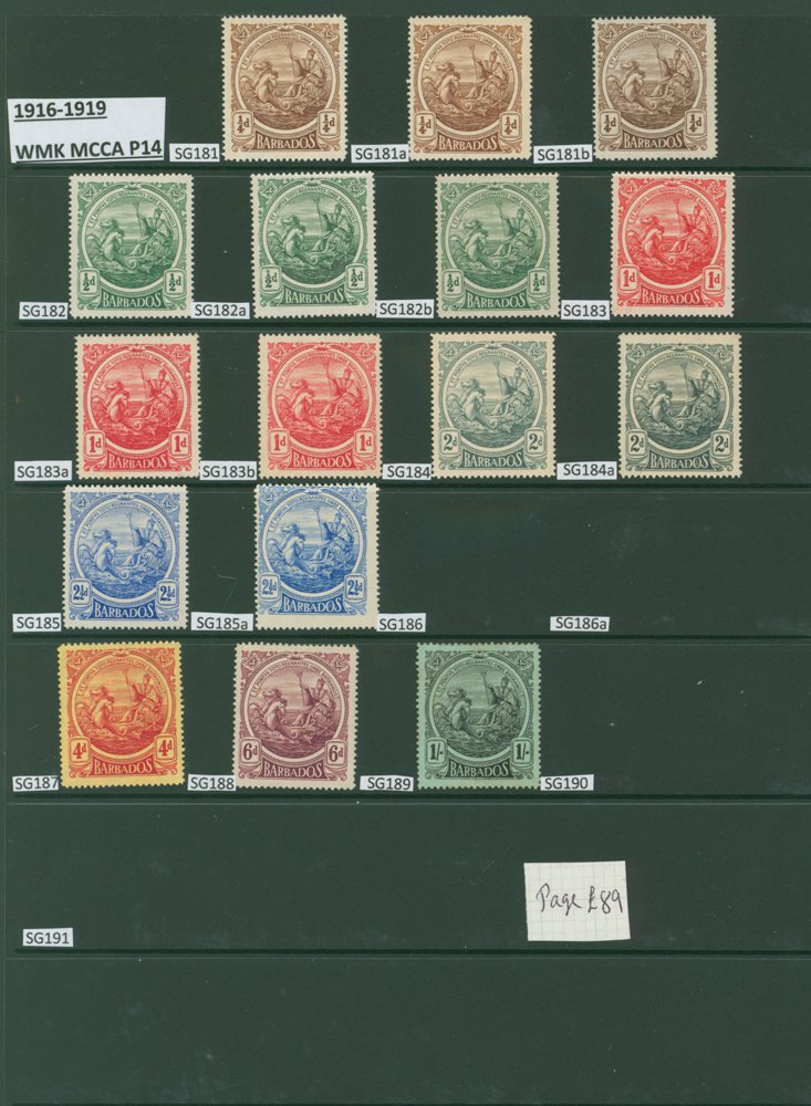 1905-70 M & U collection on hagner leaves incl. 1905 MCCA vals to 2½d M & FU, 1906 Nelson set M, - Image 2 of 4