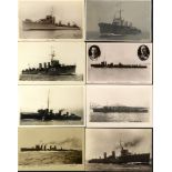 SHIPPING - DESTROYERS album of 360 cards, the majority identified RP's incl. HMS Alarm, Archer, Bat,