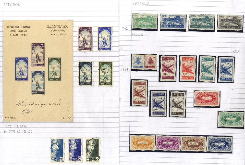 1943-62 collection on pages, mostly M with plenty of the better sets. We note - SG.280/3, 312/9, - Image 2 of 2