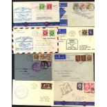 1935-45 collection of flight covers incl. Imperial Airways, Trans-Atlantic mails with 1939