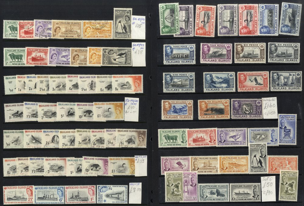 Useful M accumulation on Hagners incl. 1938 set to £1, 1952 sets (3) - one U, 1960 Birds (2),