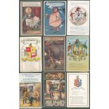 COMIC Yorkshire humour (68 cards), many Yorkshire Arms Toasts & Sayings series, some duplication,