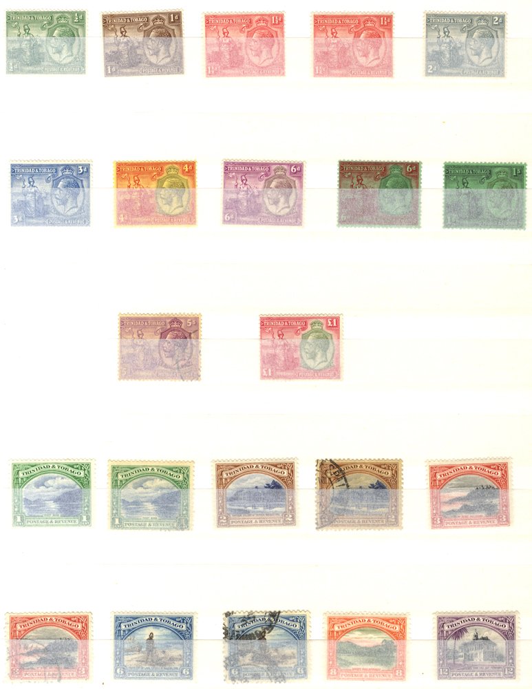 Collection in a stock book with a range of early Trinidad ‘Britannia’ issues, U (very mixed - Image 4 of 4