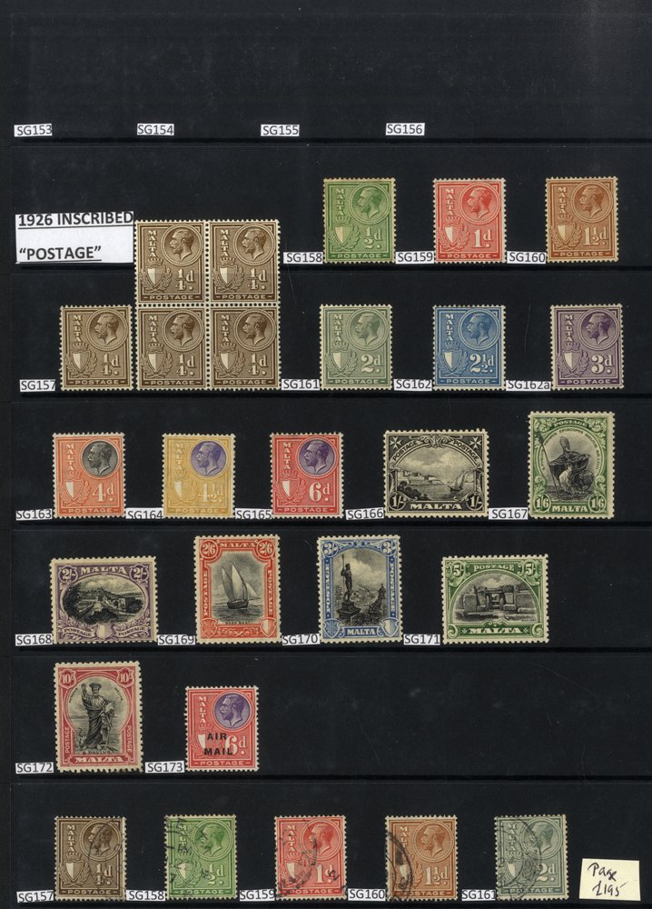 1902-70 M & U collection on hagner leaves incl/ 1903-04 CCA set (excl. 4d) M, full set FU, 1904-14 - Image 4 of 6