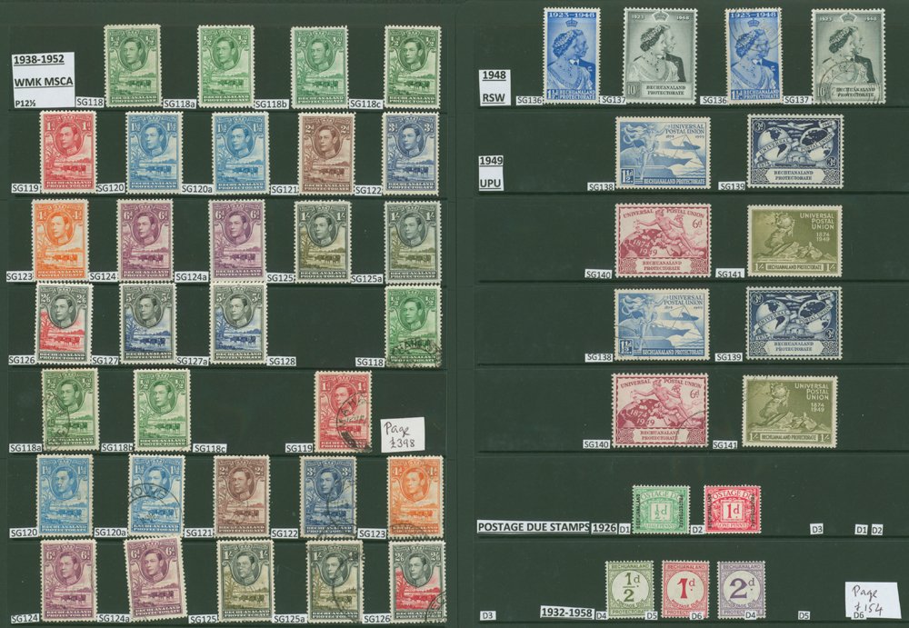 1904-70 M & U collection on hagner leaves incl. 1904 vals to 2½d M, vals to 1s FU, 1913-24 Simple - Image 2 of 2