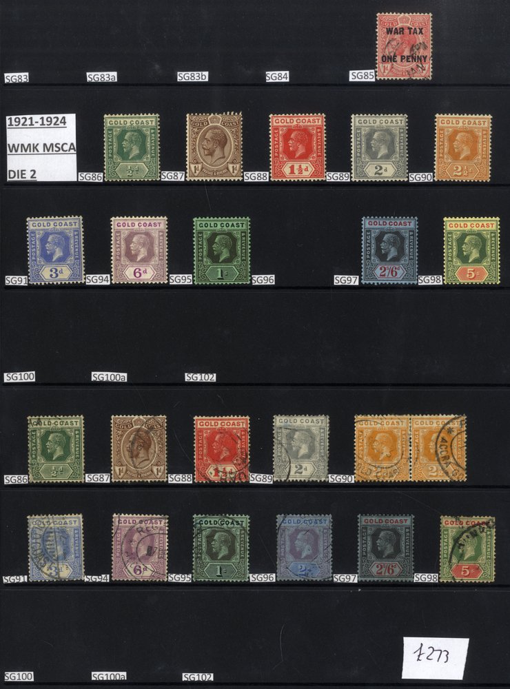 1902-53 M & U collection on hagner leaves incl. 1902 CCA to 5s M& 1s FU, 1904-06 MCCA to 2/6d M & 6d - Image 4 of 4