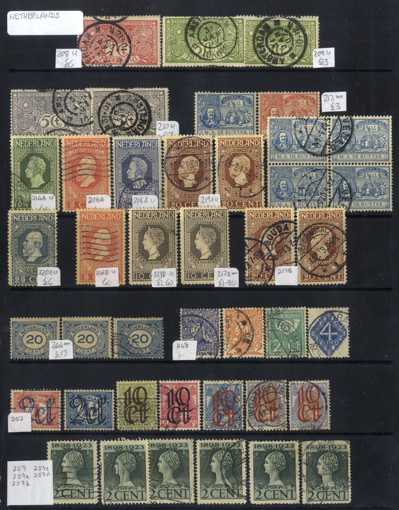 Collection on stock sheets with extensive issues to the 1920's, mostly U, the earlier incl. some - Image 2 of 5