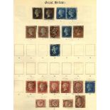 BRITISH EMPIRE COLLECTION housed in Old Imperial album, rather untidy ranges of 2476 stamps in mixed