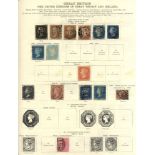 BRITISH COMMONWEALTH collection in an Ideal printed album Vol. 1 with spaces for issues to 1912