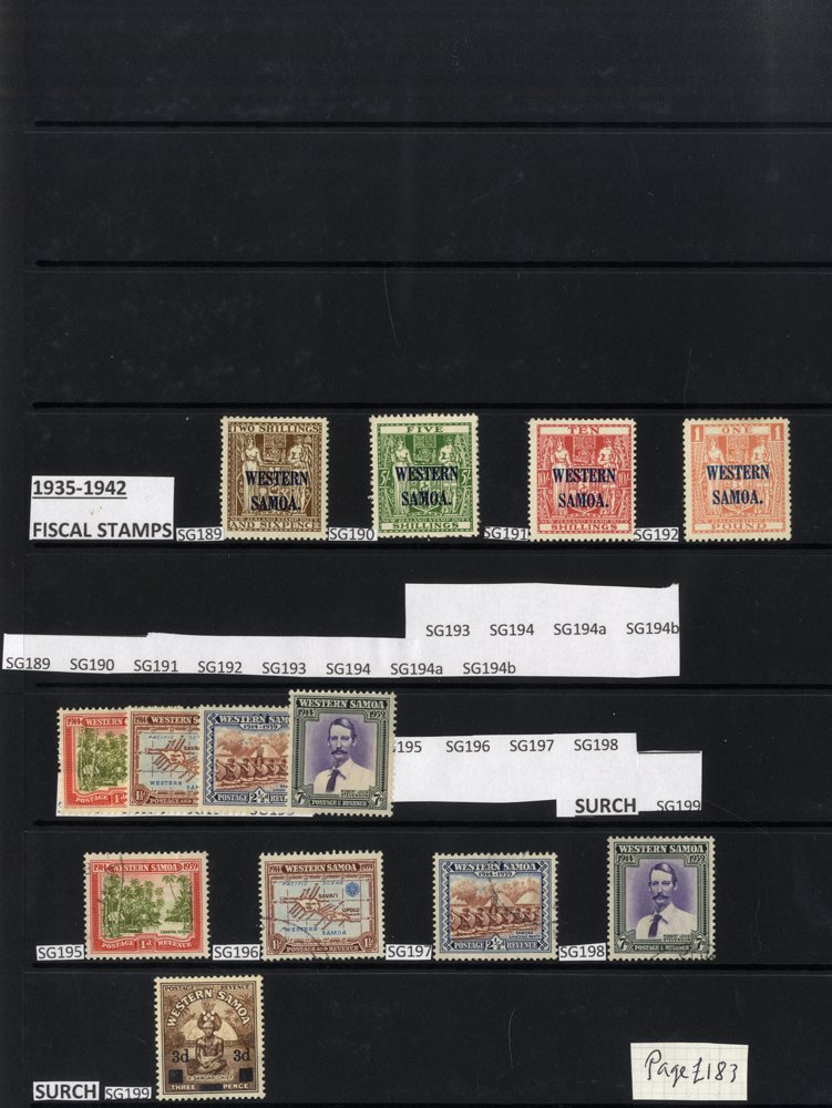 1914-69 M & U collection on leaves incl. 1914 set SG.115/121 M another set FU, 1914-24 Postal - Image 4 of 4