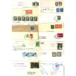 MARITIME Ship's cachets: group of mainly philatelic covers (many Drechsel & Hosking items) c1940's-