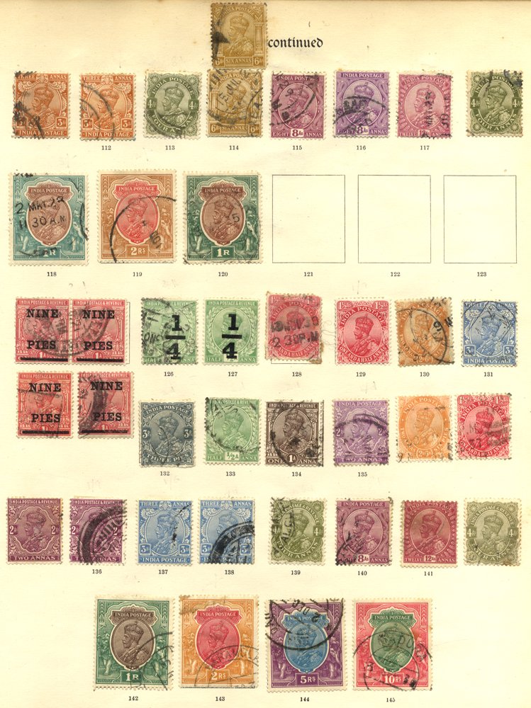 BRITISH EMPIRE COLLECTION housed in Old Imperial album, rather untidy ranges of 2476 stamps in mixed - Image 5 of 7