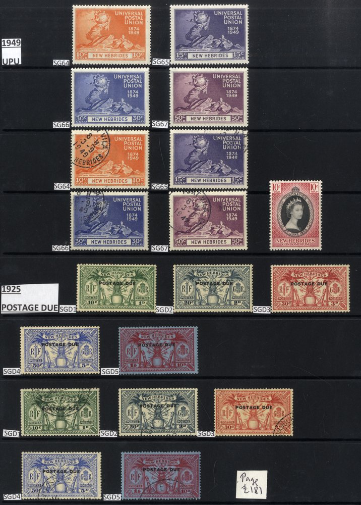 1908-68 M & U collection on hagner leaves incl. 1908 CCA 2d to 6d M, 2s VFU, 1910 to 6d M & 1s U, - Image 3 of 4