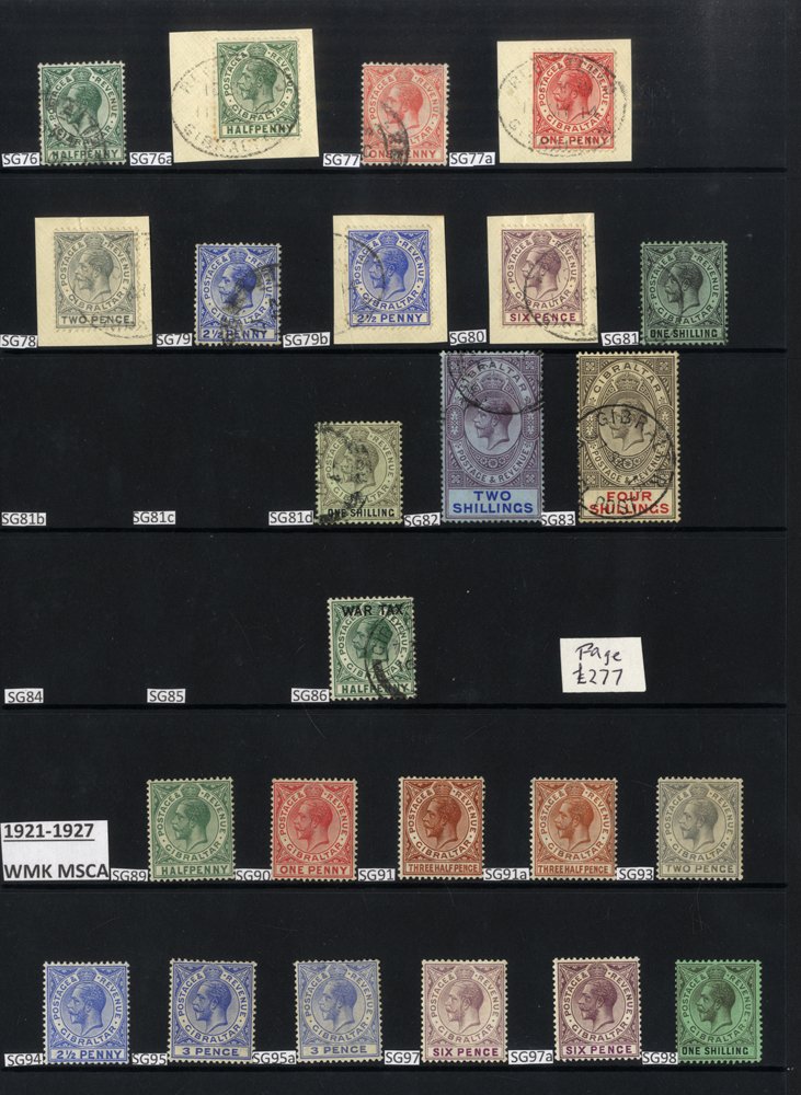 1903-70 M & U collection on hagner leaves incl. 1903 CCA vals to 2s M & 1s FU, 1904-08 MCCA ½d, 2d & - Image 3 of 4